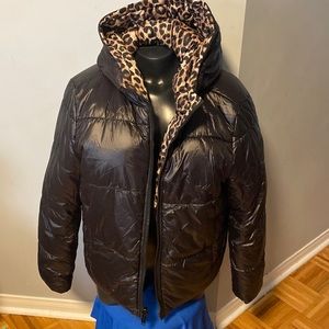 Michael Kors reversible bubble jacket
